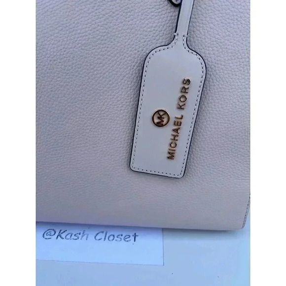 Michael Kors Sinclair Tote Bag Large Pebbled Leather Soft Pink - Picture 4 of 11